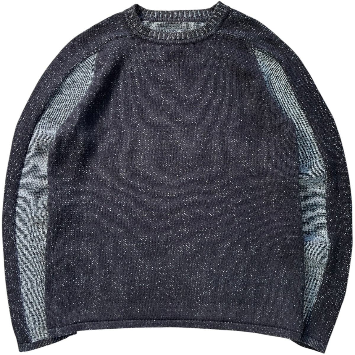 Armani Jeans 00’s Cotton Knit Two Tone Jumper M | Medium, Multicoloured