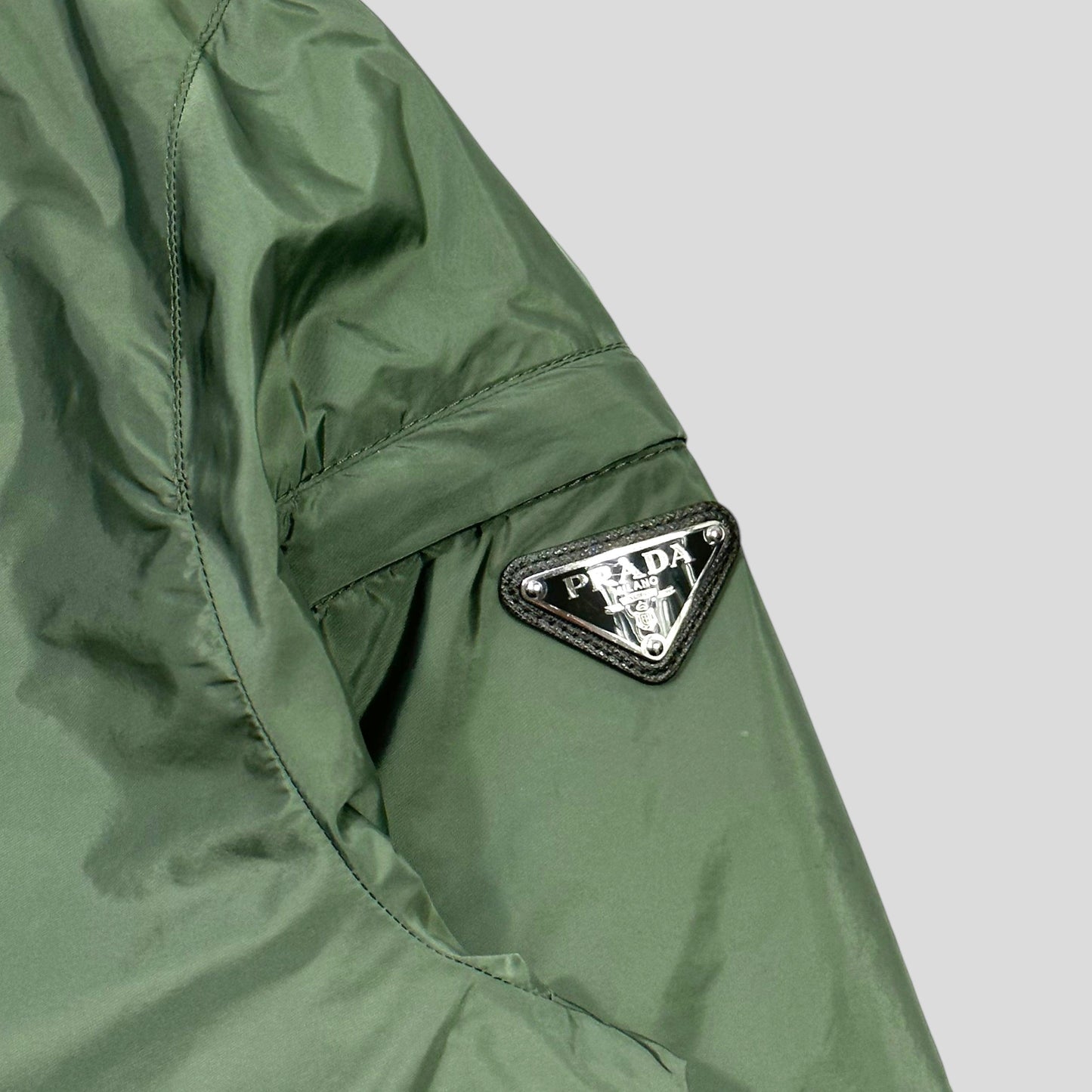 Prada Milano 2017 Nylon Windbreaker Jacket - IT48 (M/L) - Known Source