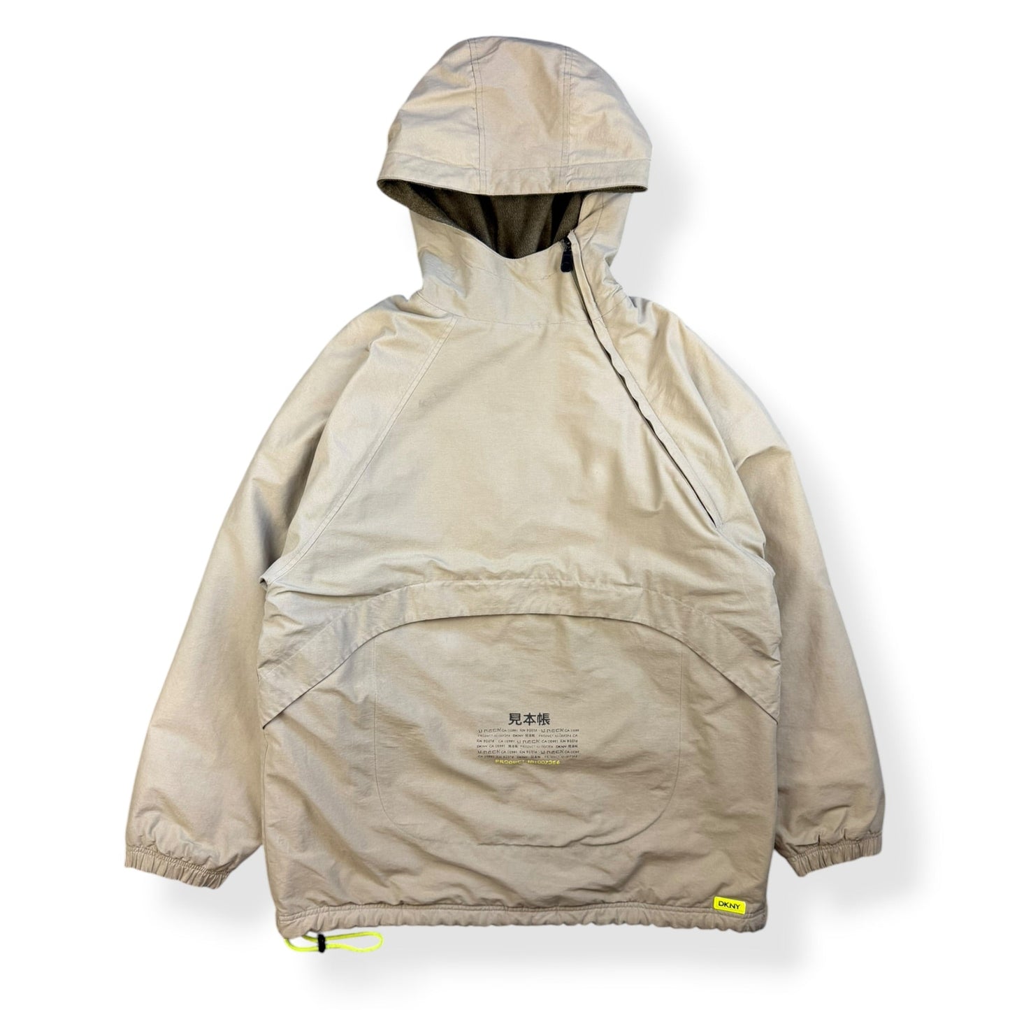 2000's DKNY Integrated Backpack Jacket (L) | O/S, Multicoloured
