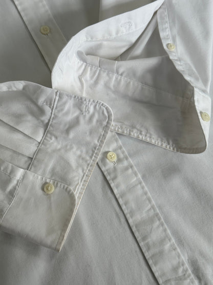 Yves Saint Laurent Cotton Logo Shirt - M