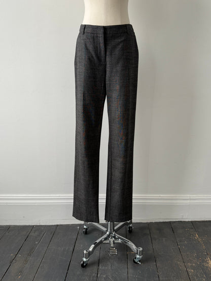 Max Mara Studio 2000s Virgin Wool Low Waist Trousers - W28