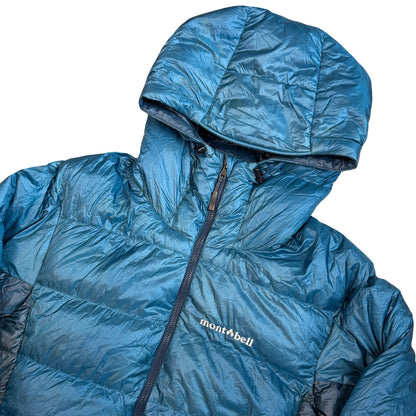 Montbell Alpine Down Parka Puffer Jacket In Blue (M) | Medium, Blue