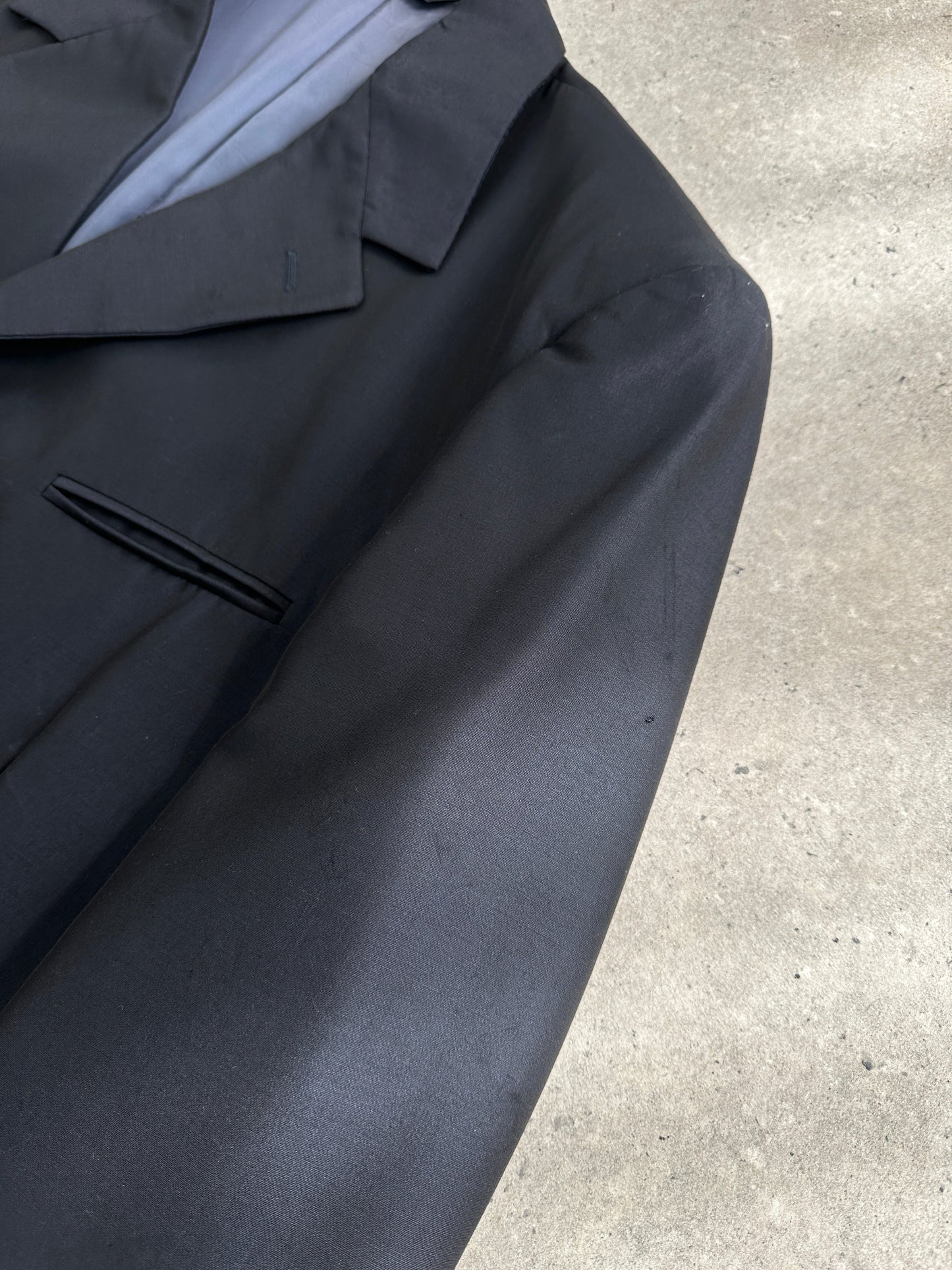 Italian Vintage Single Breasted Blazer - 46R/XL