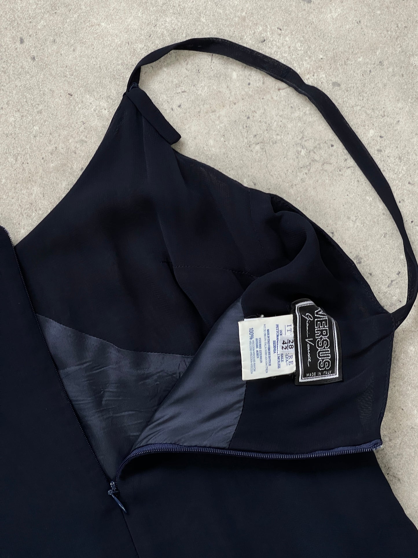 Gianni Versace Verus 1990s Sheer Slip Dress - S