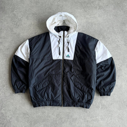 Adidas Equipment RARE 1990s heavyweight padded bomber jacket (L)