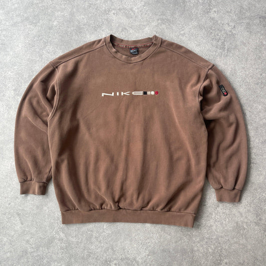 Nike RARE 1999 heavyweight embroidered sweatshirt (XL) - Known Source