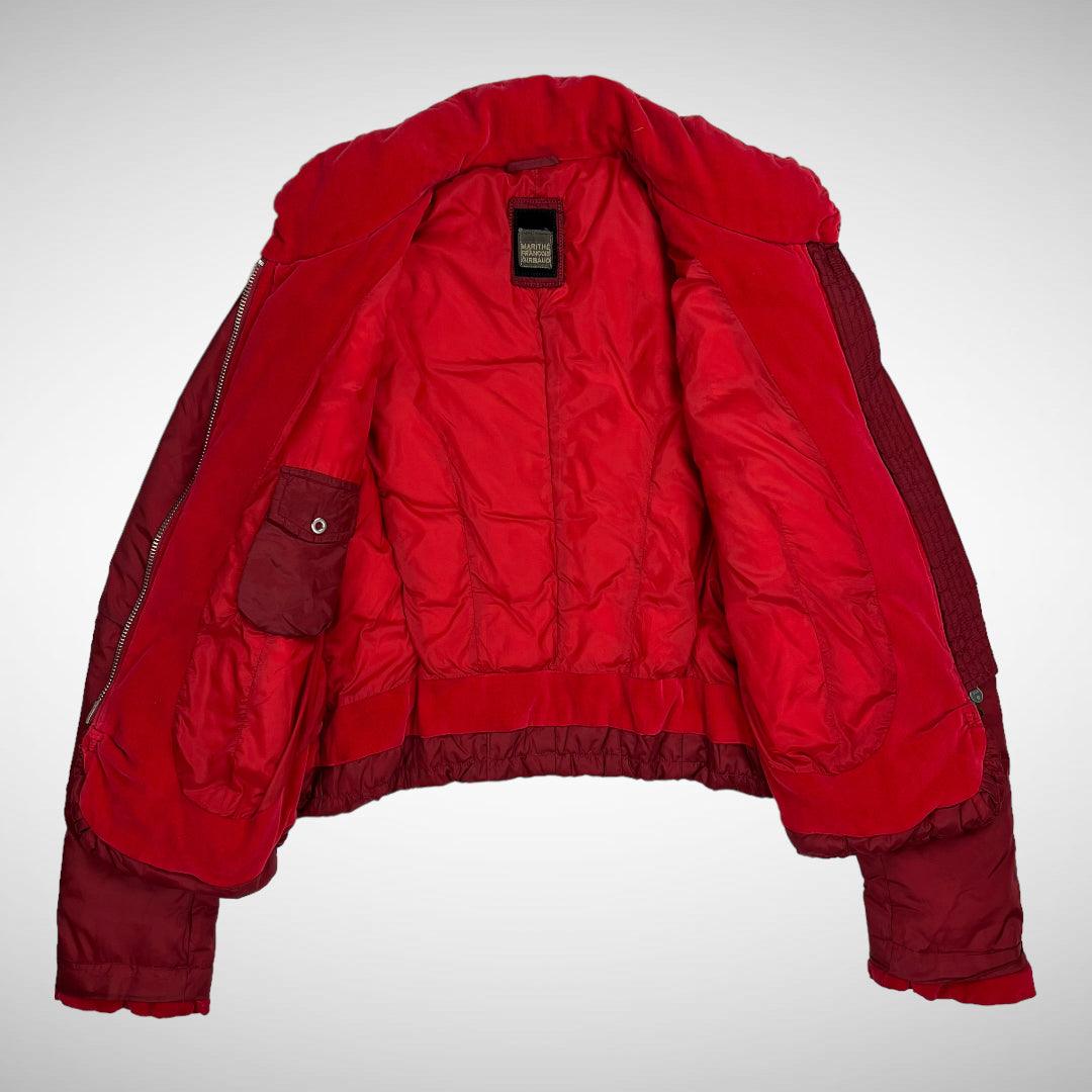 M+F Girbaud Velvet Downjacket (2000s) - Known Source