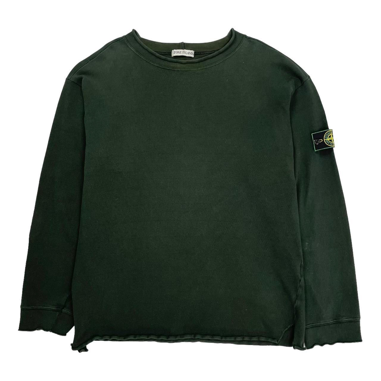 Vintage Stone Island Sweatshirt, Size XL | O/S, Green