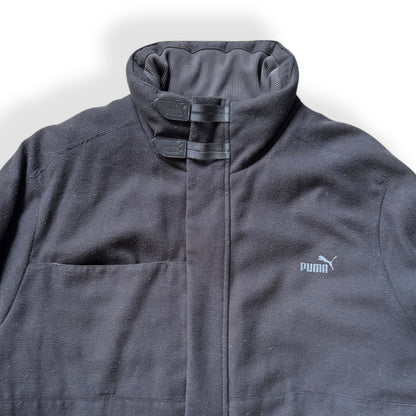 2004 Puma Mostro Wool Long Jacket  (XL) | Default Title, Black
