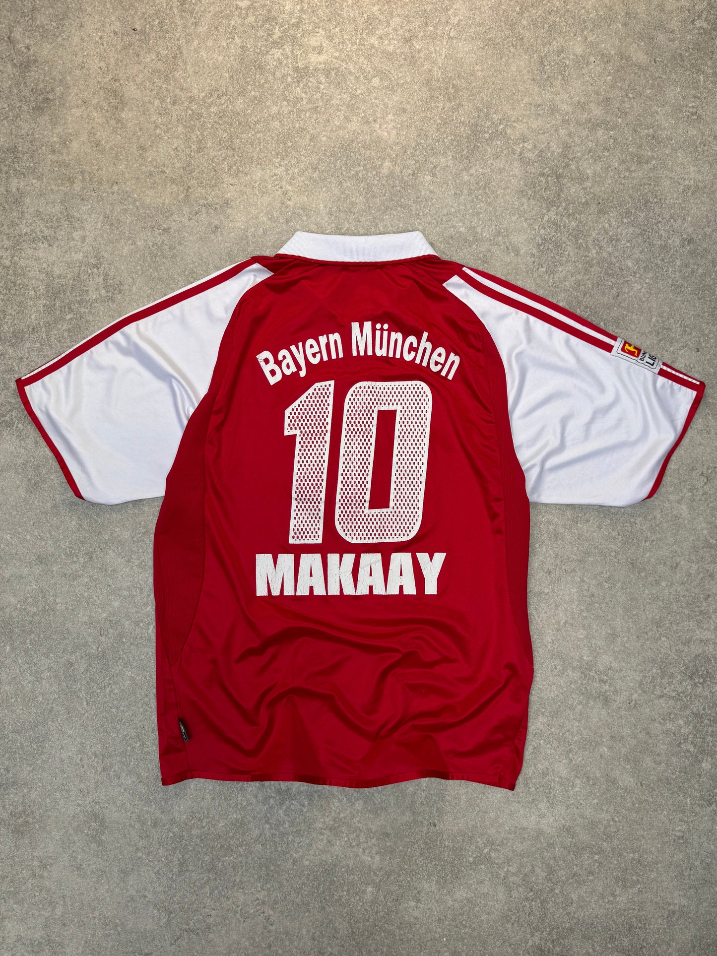 2004-2005 Adidas Bayern Munich 'Makaay' Home Football Shirt