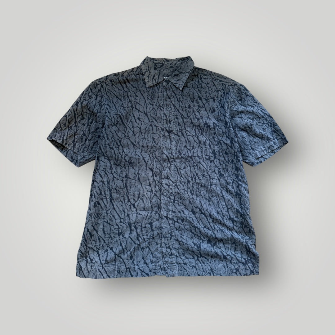 Issey Miyake 2000's Hidden Pocket Wrinkle Shirt M/L