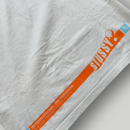 2002 Stüssy Graphic T-shirt M | O/S, White