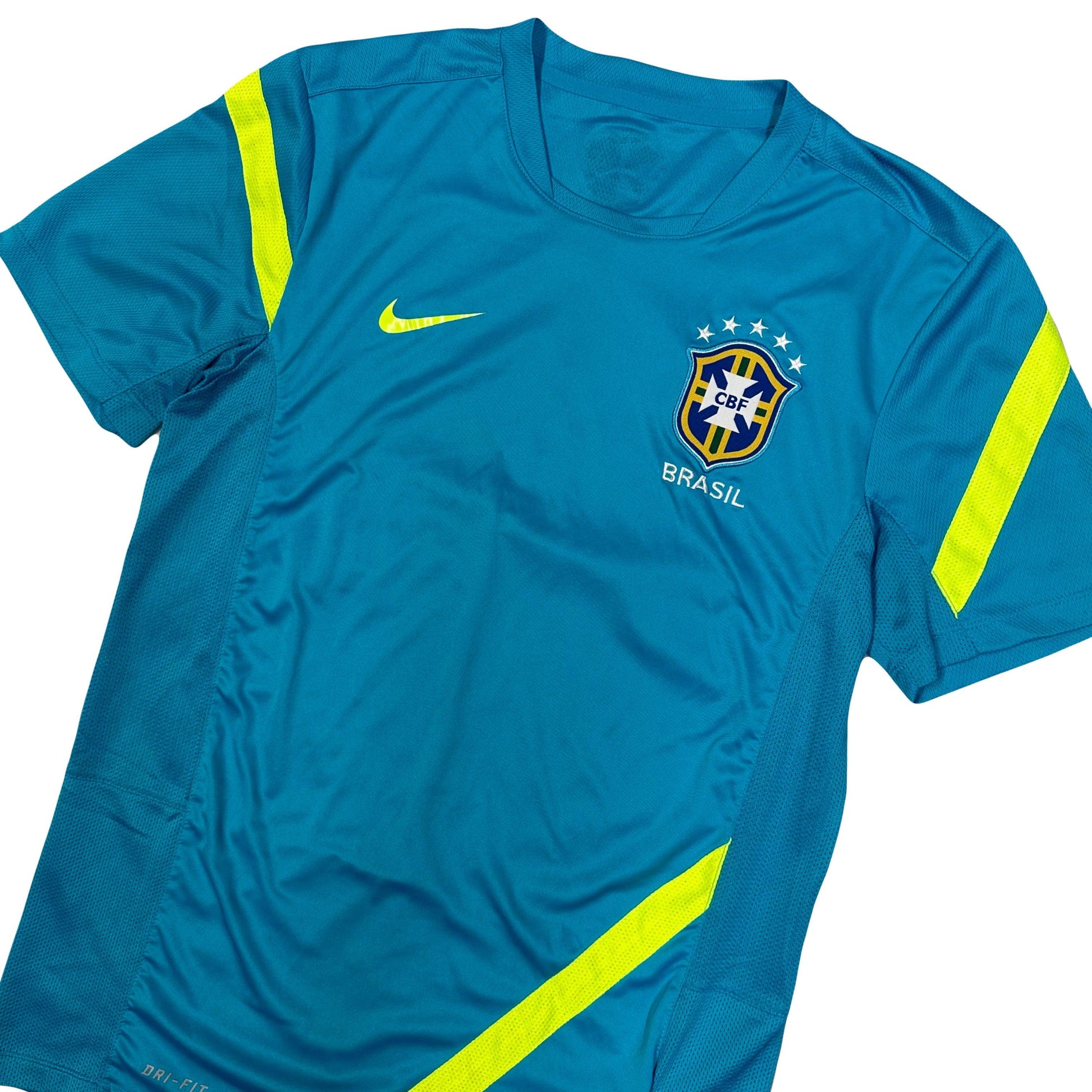 Nike Brazil 2012/13 Training Shirt In Blue ( S ) - Known Source