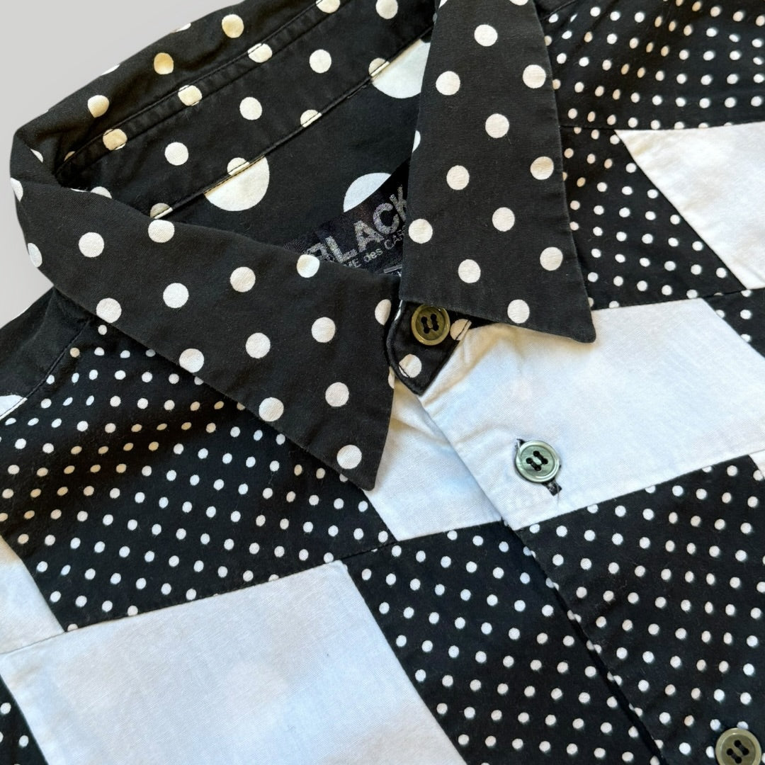 Comme des Garçons BLACK SS/13 Cotton Shirt M | O/S, Black