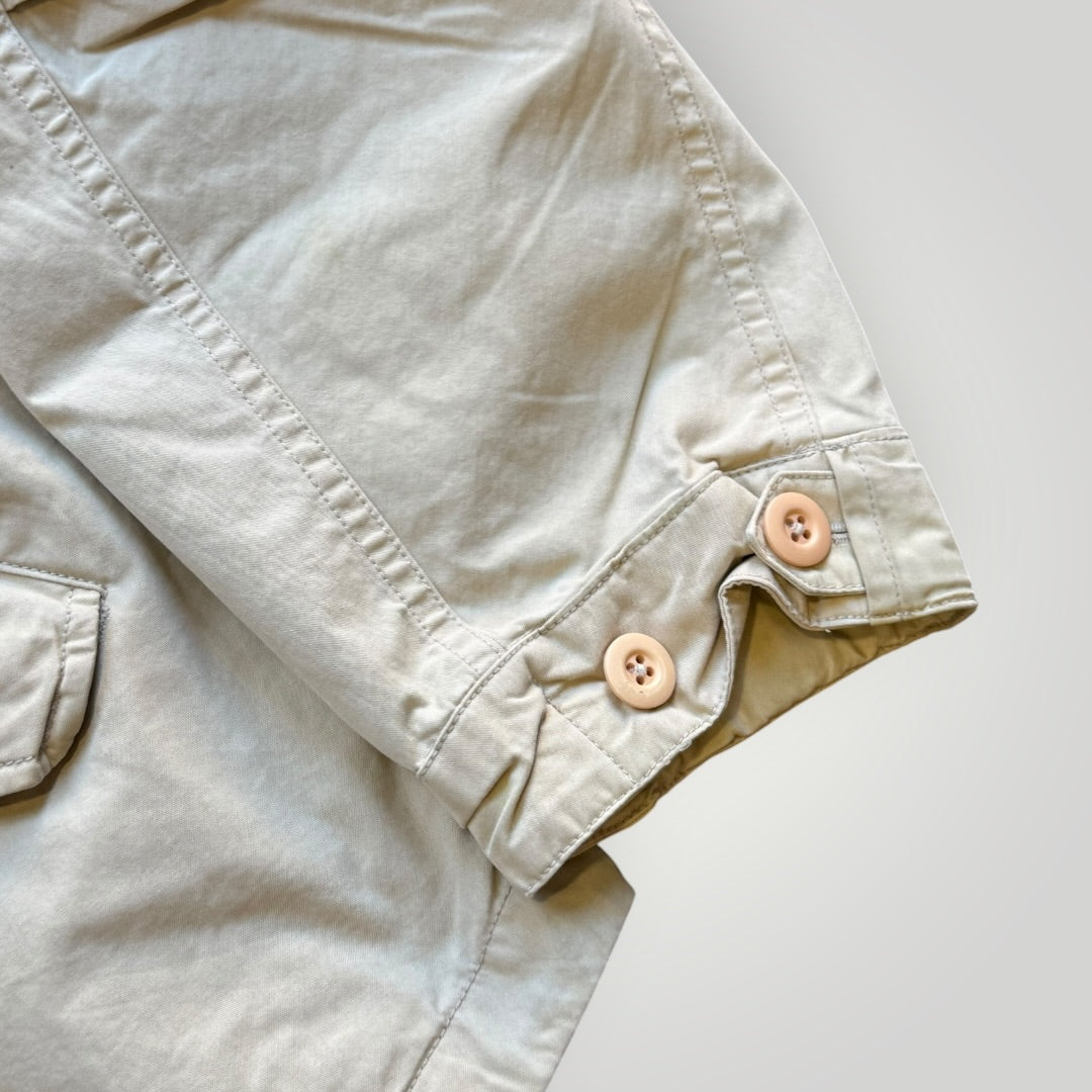 Frizmworks Oscar Cropped Fishtail Parka L | O/S, Beige