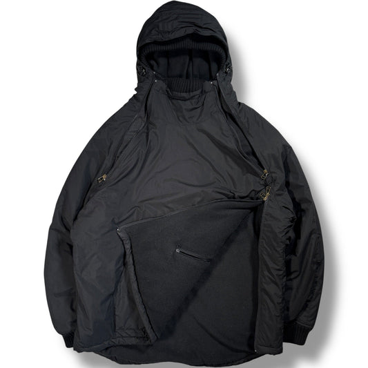 Schott 00’s Dual Zip Technical Ventilated Jacket L | Large, Black