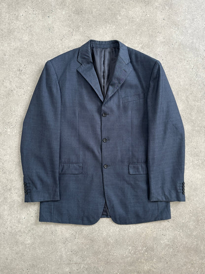 Vintage 1990s Wool Blend Single Breasted Blazer - 48R/XXXL