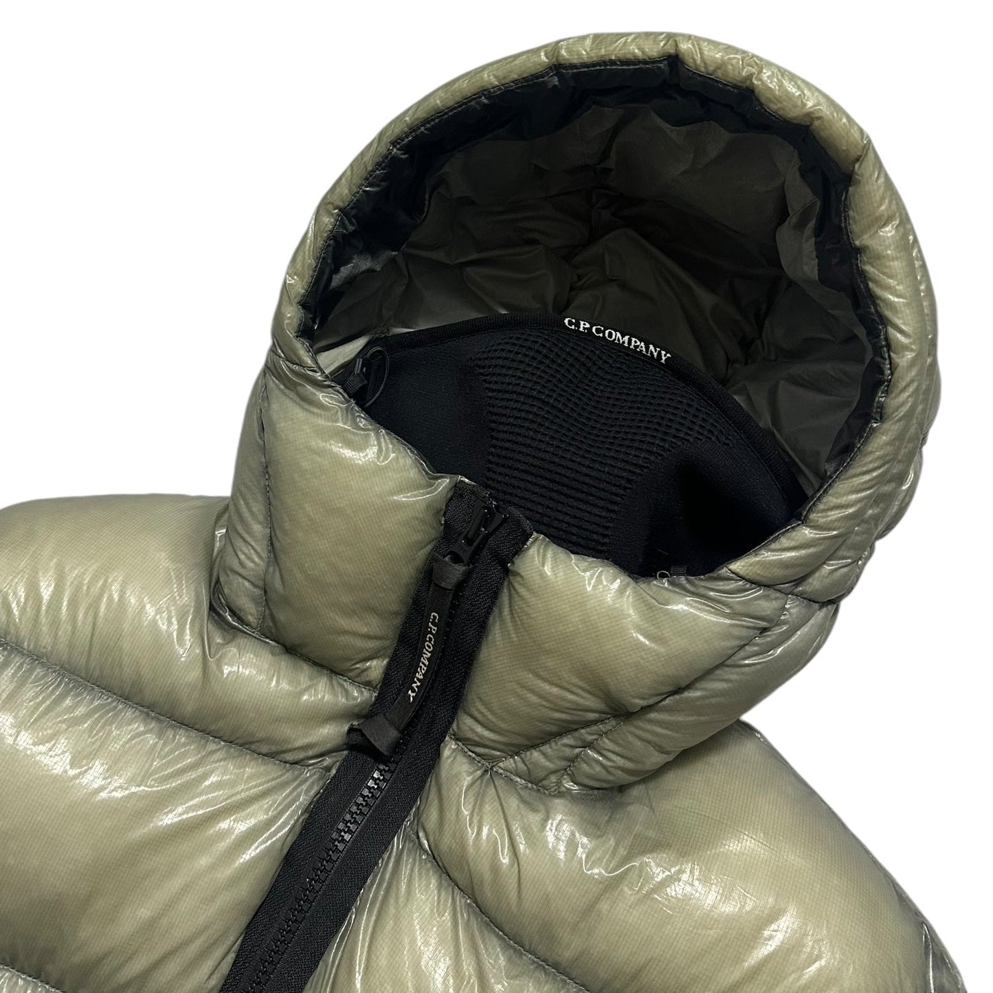 CP Company DD Shell Face Mask Puffer Jacket