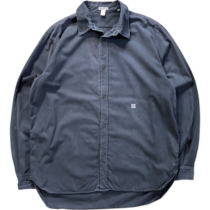 Stone Island 2001 Cotton Shirt XXL | XXL, Navy