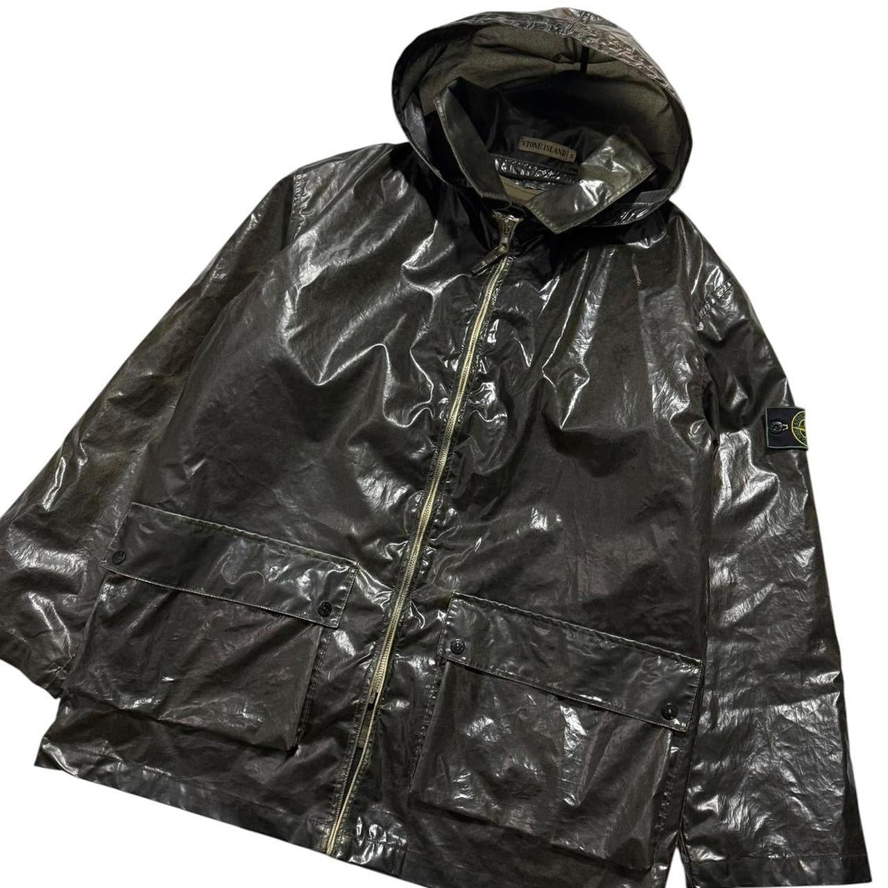 Stone Island A/W 1992 Glazed Silk Parka