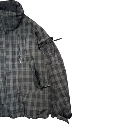 Salomon 2010 Plaid Ski Jacket L | Large, Green