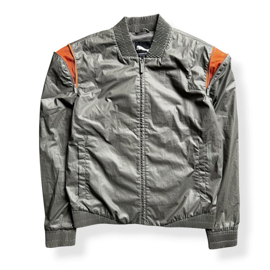 2000's Puma by Hussein Chalayan Expandable Shoulder Bomber (L) | Default Title, Grey