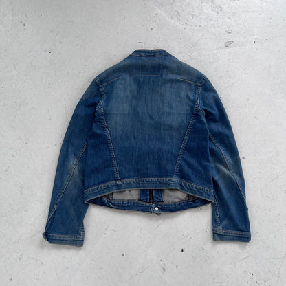 vintage levis engineered jacket | Blue, Red
