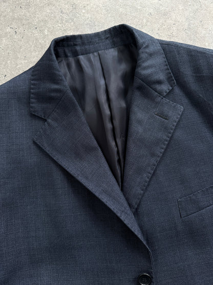 Vintage 1990s Wool Blend Single Breasted Blazer - 48R/XXXL