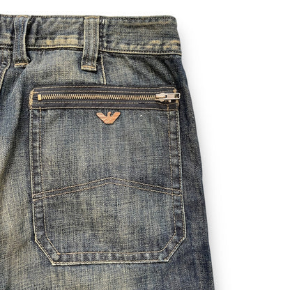 Armani Cargo Denim Jeans (34) | Default Title, Blue