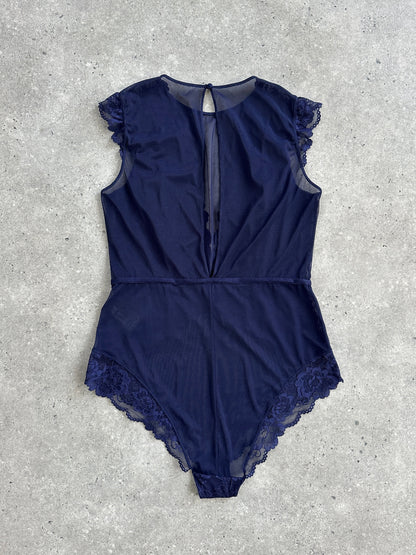 Vintage 2000s Lace Bodysuit - M