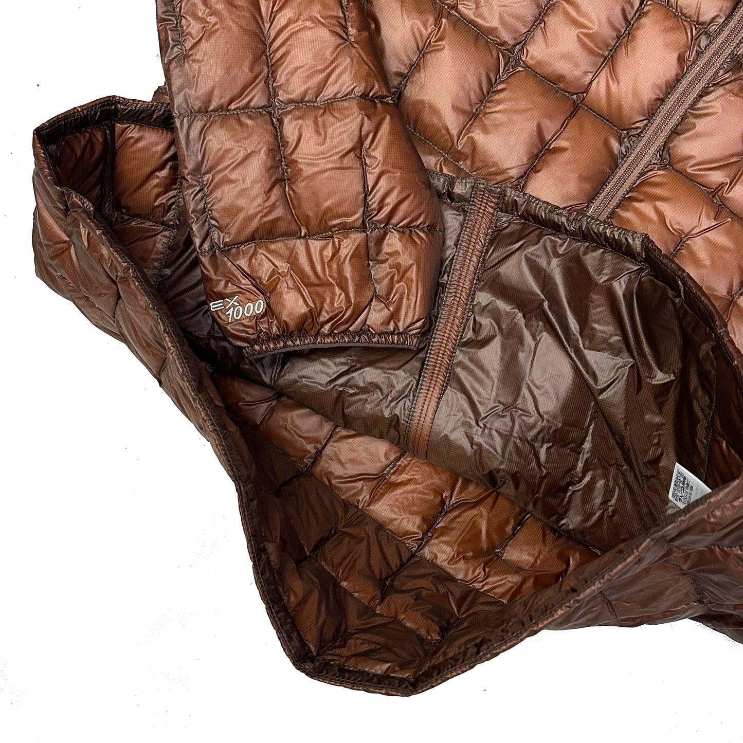 Montbell Plasma 1000 Alpine Down Parka Puffer Jacket In Brown ( L )