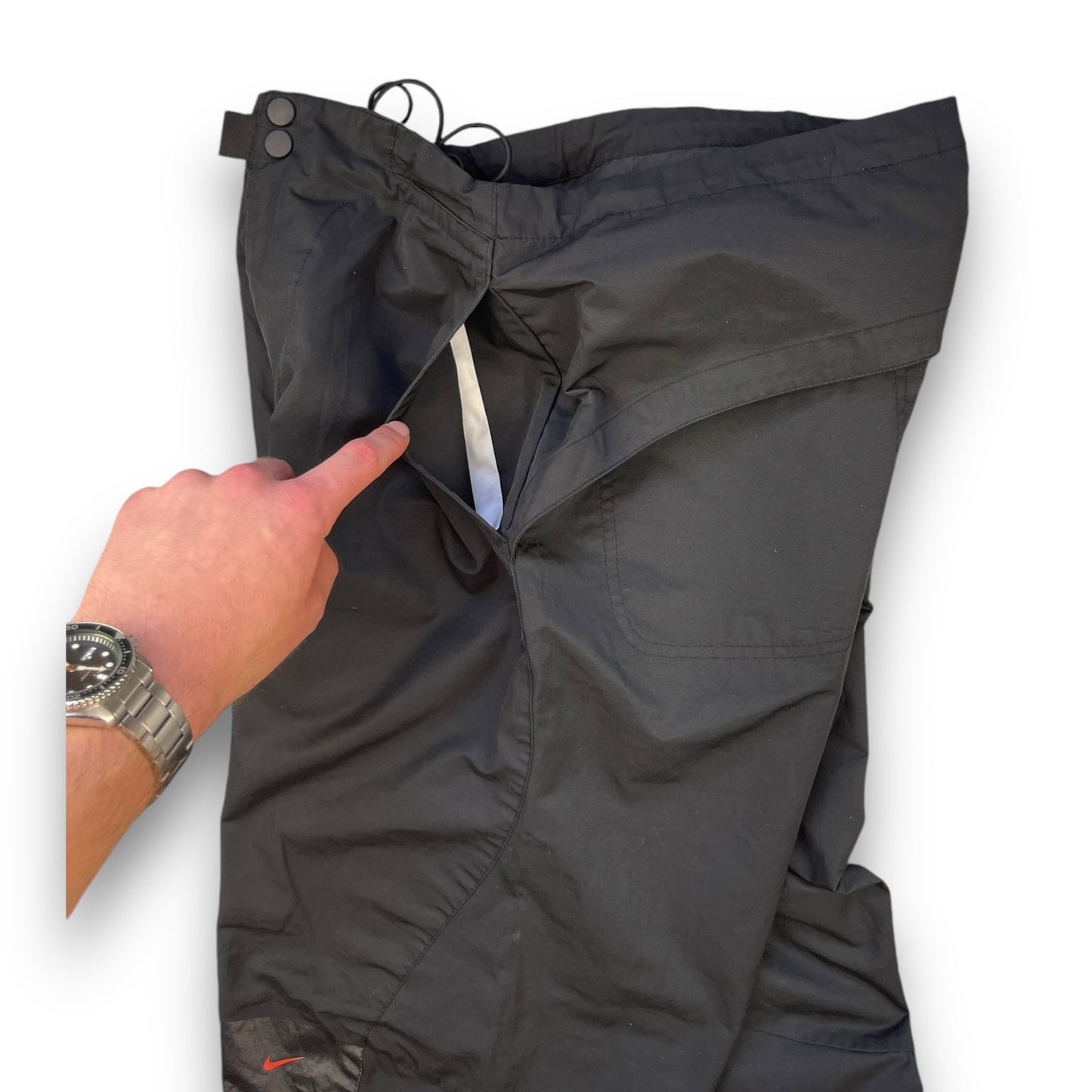2001 Nike Urban Technical Trousers (32) | Default Title, Red