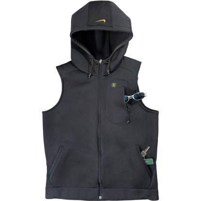 Nike Shox 00’s Neoprene Hooded Vest Jacket S | Small, Black