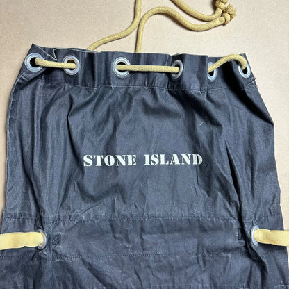 S/S 1986 Midnight Grey Sail Cloth Marina Duffle Sack