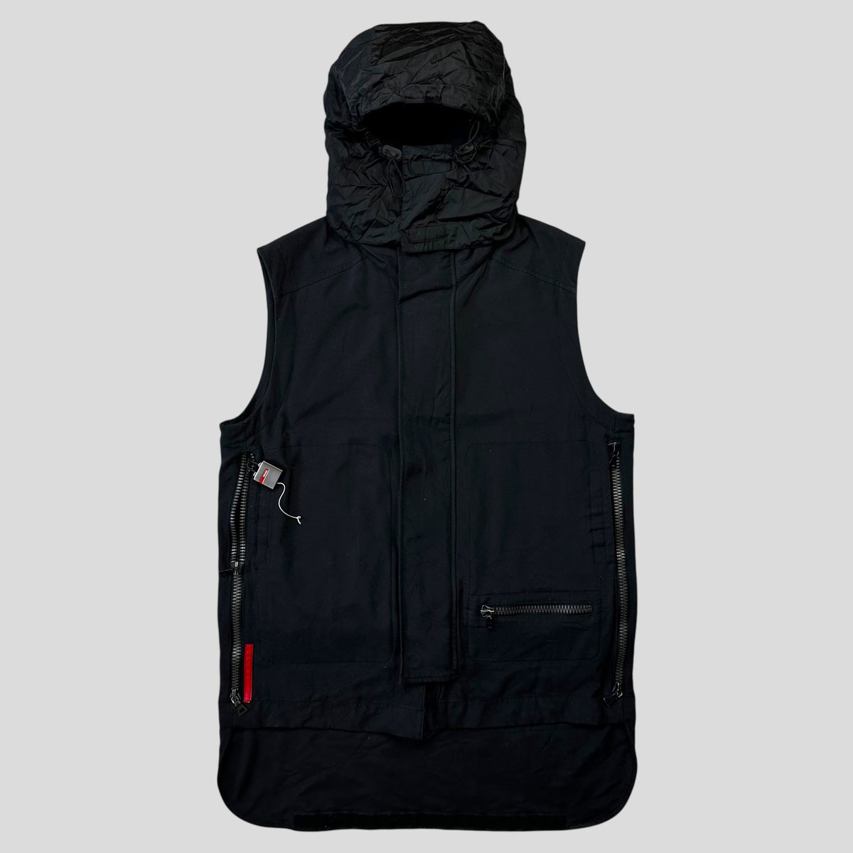 Prada Sport AW01 Modular Multipocket Ski Vest - IT50 (L/XL) | Large, Black