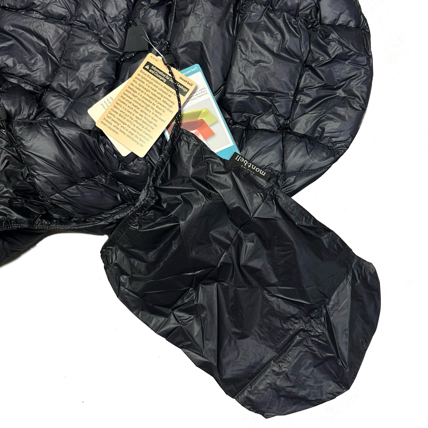 Montbell EX Light Down Anorak jacket in Charcoal Grey - EX 900  ( US/EUR L )