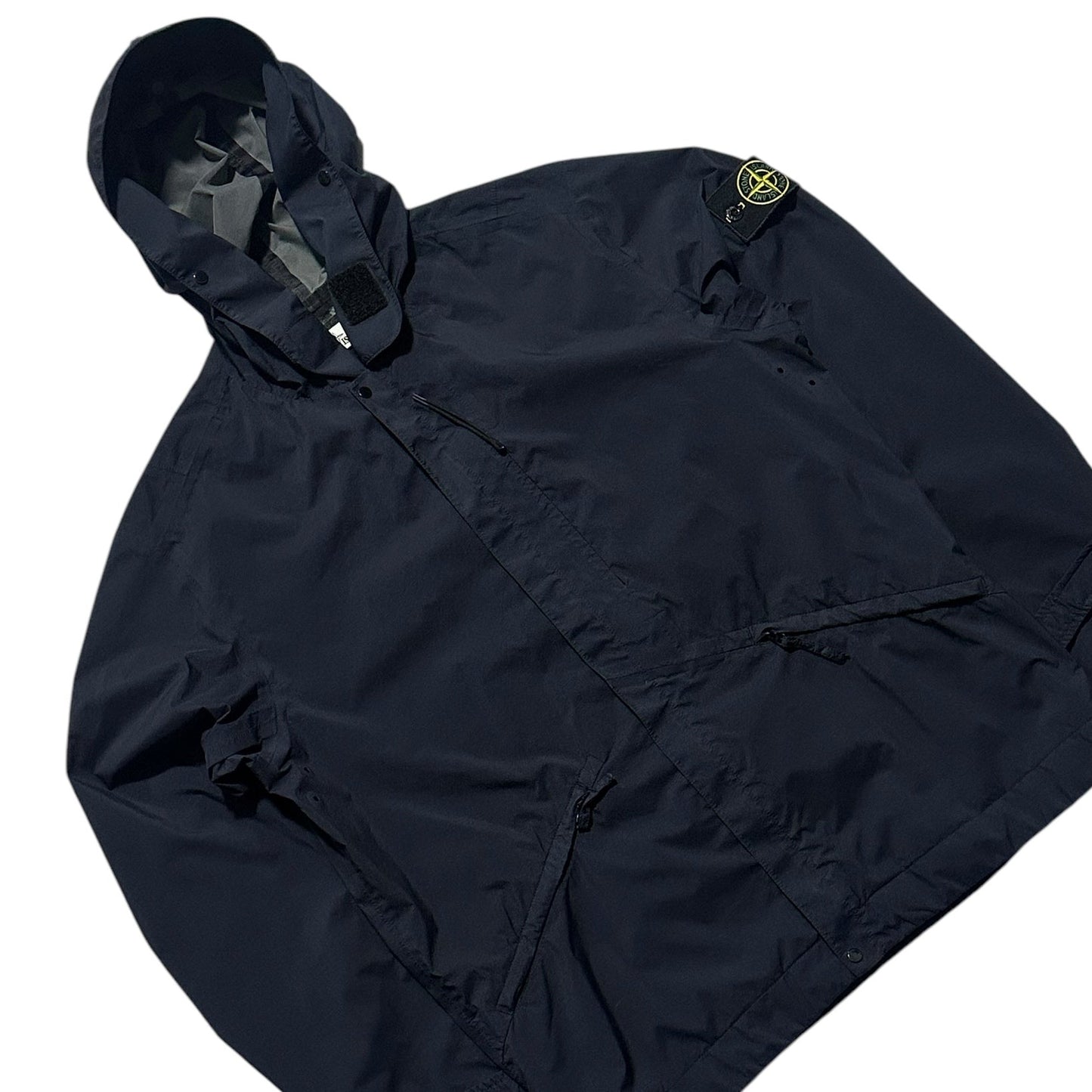 Stone Island Garment Dyed Performance Tela Zip Up Jacket