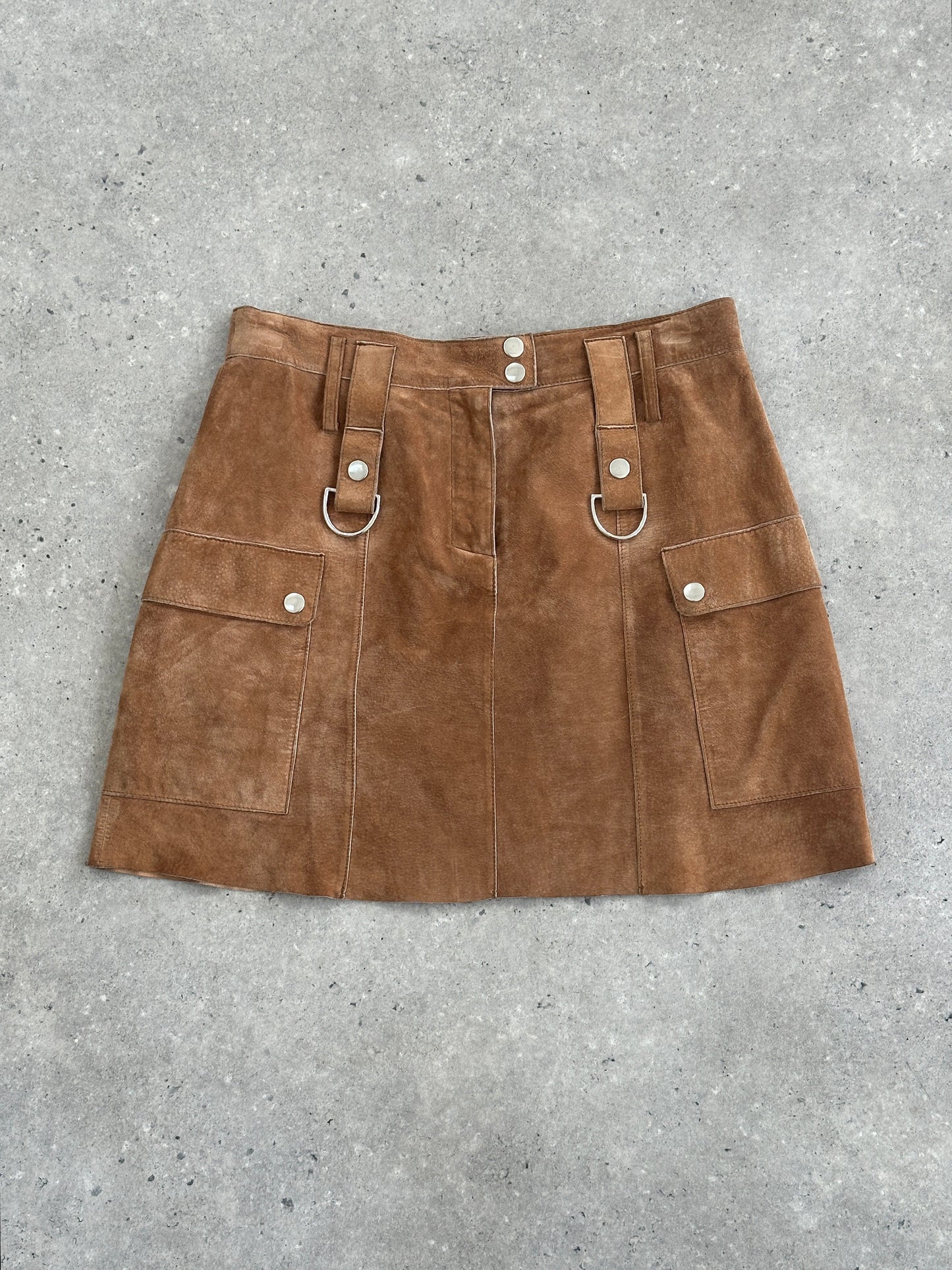 Conbipel Suede Mini Skirt - W28