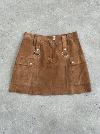 Conbipel Suede Mini Skirt - W28