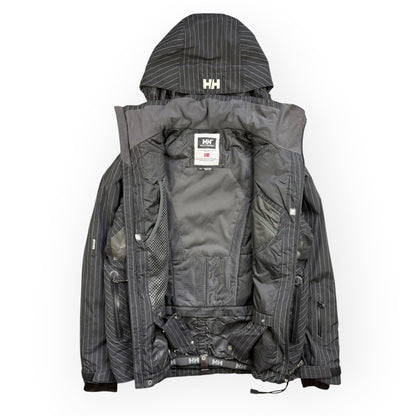 2000's Helly Hansen Flo2w Asymmetric Zip Jacket (M) | Medium, Multicoloured