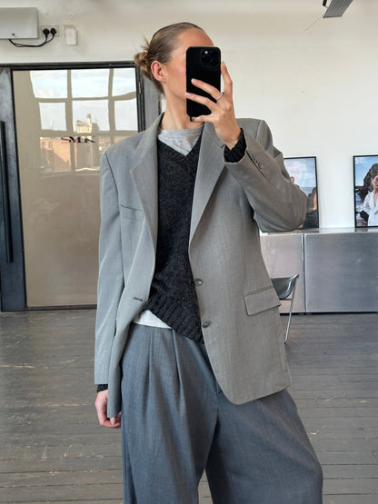 Yves Saint Laurent 1990s Pure Wool Single Breasted Blazer - 40R/L