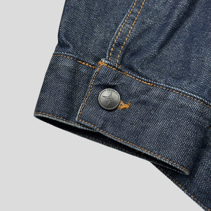 Stone Island 00’s Denims Logo Trucker Jacket - L/XL