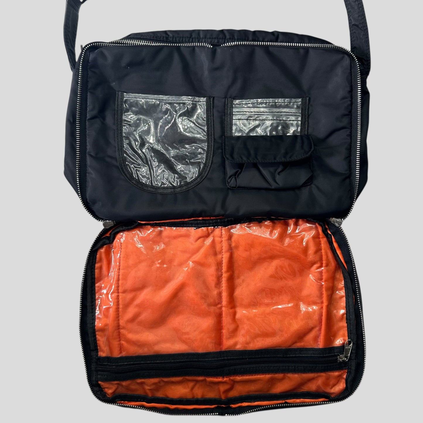 Porter Yoshida 00’s Nylon Tanker Multipocket Messenger Bag