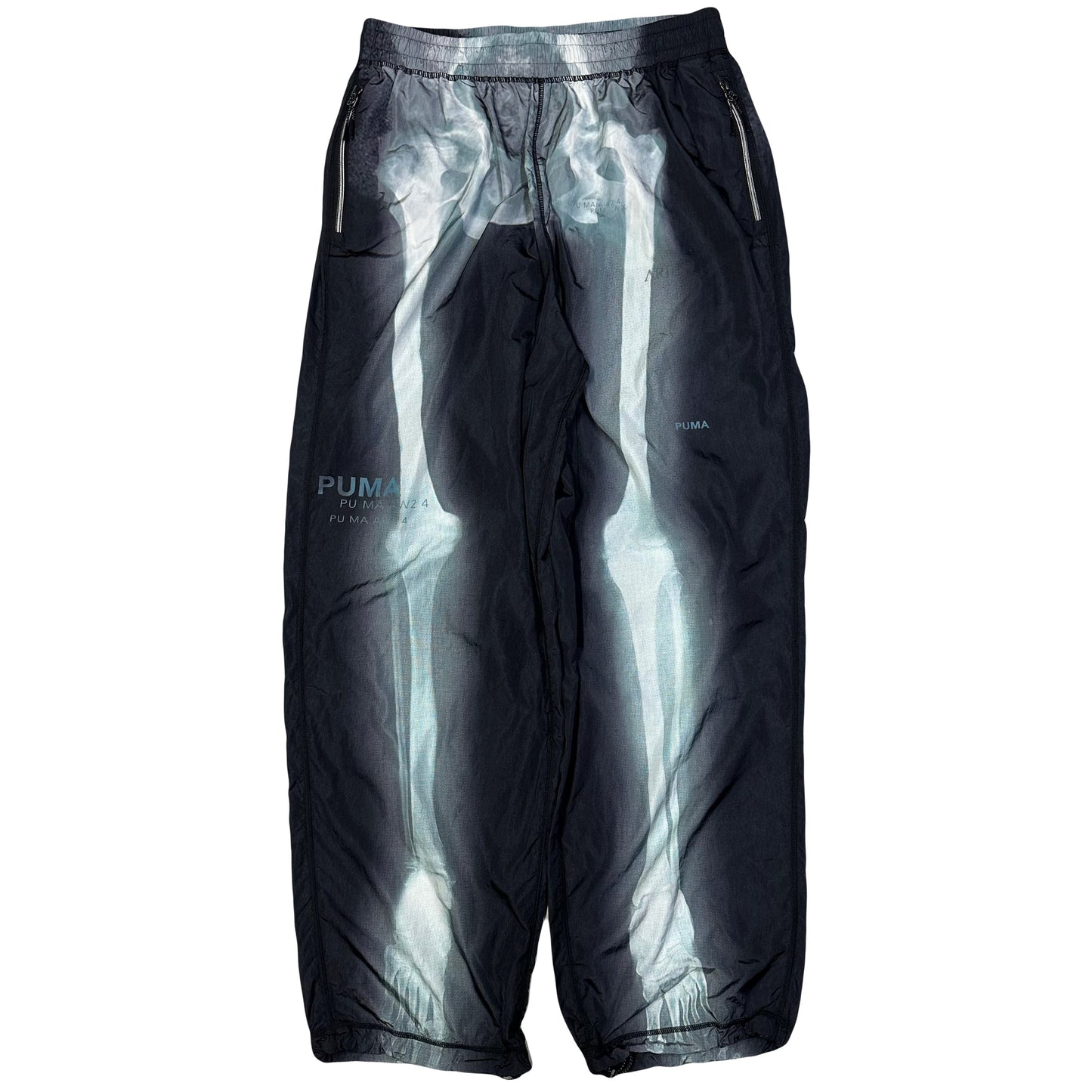 Puma X Aries X-Ray Skeleton Bottoms In Black ( L )