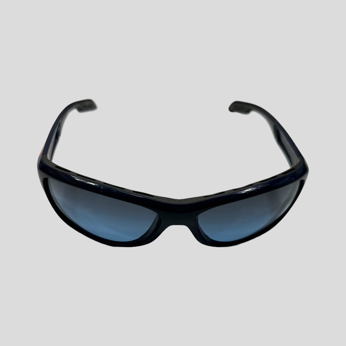 Prada Sport Wraparound Blue Sunglasses