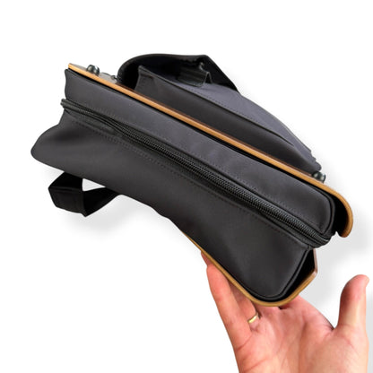2000's Puma Urban Mobility Wood Panel 'Travel Tote' | O/S, Black