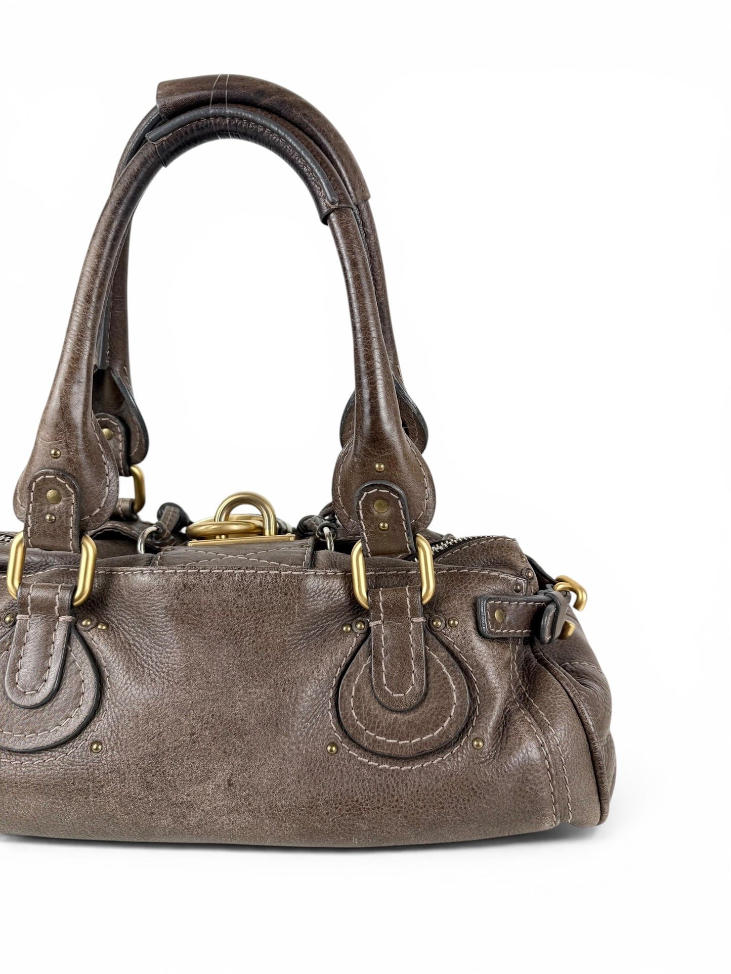 2009 Chloe Paddington Brown Leather Handbag GHW | O/S, Multicoloured