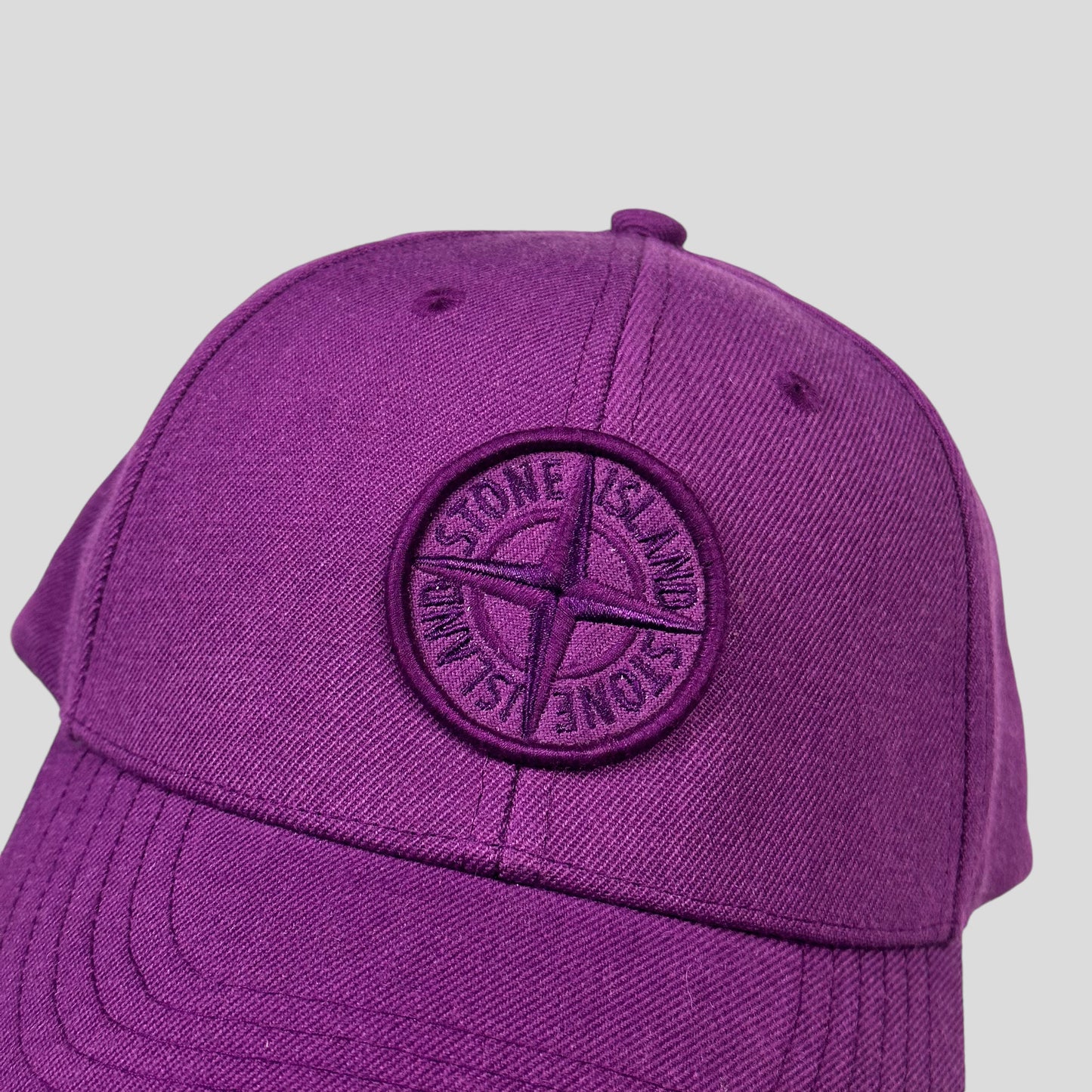 Stone Island Purple Compass Cap - OS