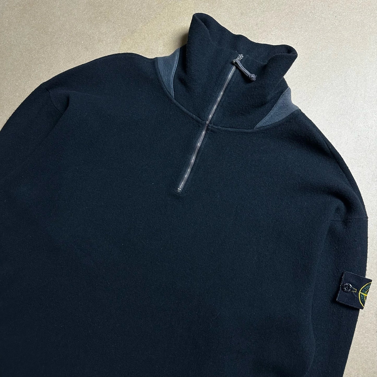 A/W1994 Black 1/4 Zip Fleece