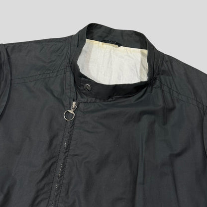 Gucci 2009 Grey Asymetrical Co-poly Biker Jacket - IT50 (M)